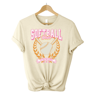 Softball Babe Pink DTF Sheet